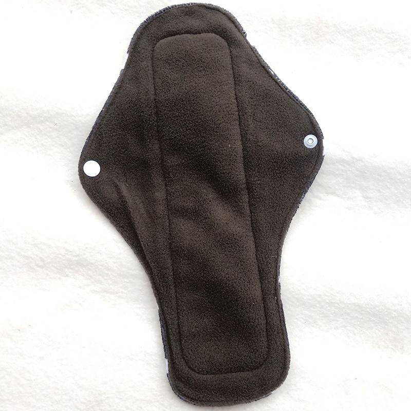 The black absorbent core that makes stains invisible